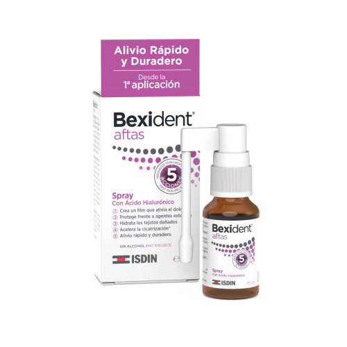 Bexident Aftas Spray Bucal Protec 15Ml