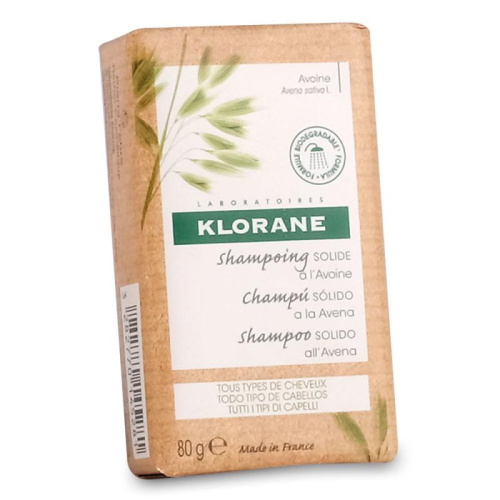 Champú sólido a la avena 80g