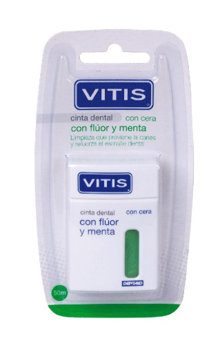 Cinta Dental Vitis Fluor-Menta 50M