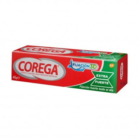 Corega Crema Extra Fuerte Adhesivo Protesis Dental 40 Ml