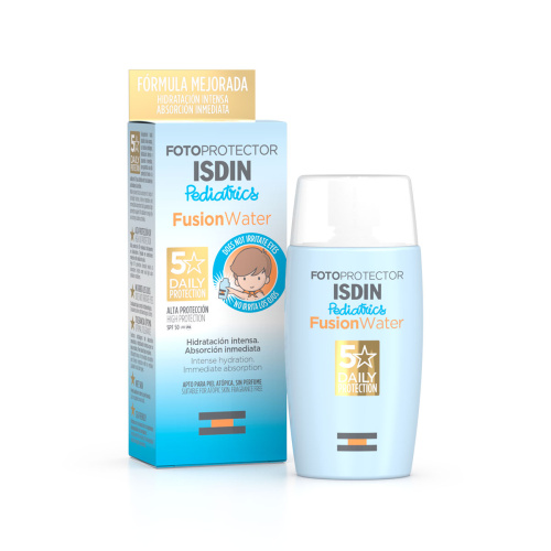 Fotoprot Isdin Pediatric Fusion Water Spf 50  Ultra-Lig Oil Free 50 Ml