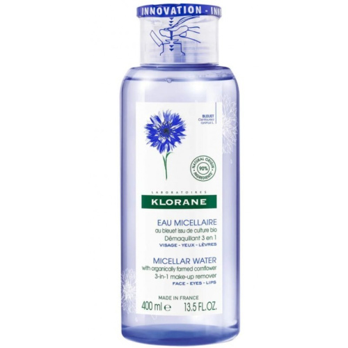 Klorane agua micelar Aciano 400mL