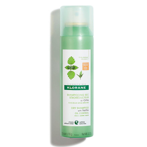 Klorane Champú Seco De Ortiga cabello castaño o moreno 150 ML