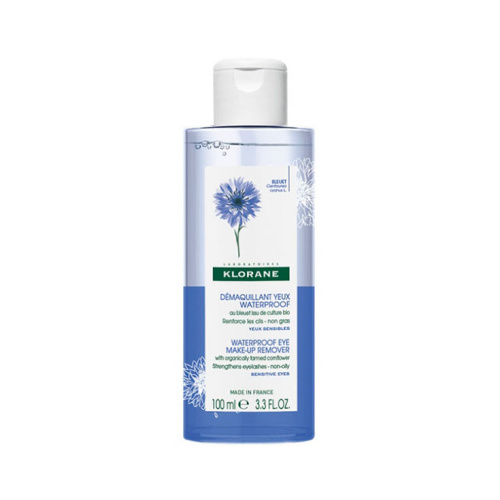 Klorane desmaquillarte de ojos aciano waterproof 100ml