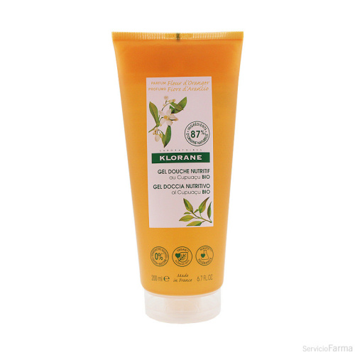 Klorane Gel De Ducha Nutritivo Flor De Naranjo 200ml