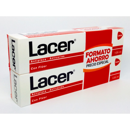 Lacer Pasta Dental Duplo 2 X 125 Ml