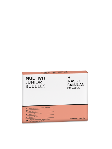 MS Multivit Junior Bubbles 27 Gominolas