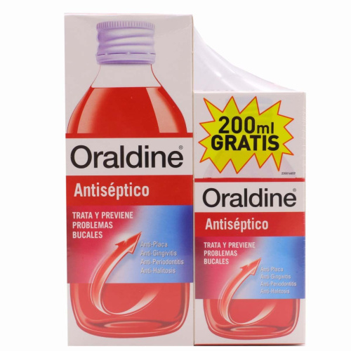 Oraldine Antiseptico Colutorio 400 Ml   200 Ml