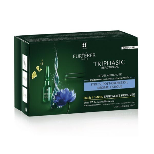Rene Furterer Pack 2 Triphasic Reactional 12 X 5Ml