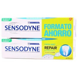 Sensodyne Duplo Repair & Protect Fresh Mint 2 X 75 Ml 2O Un -40%