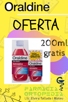 Oraldine 200ml GRATIS