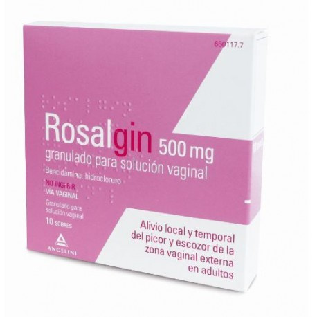 Rosalgin 500 mg 10 sobres