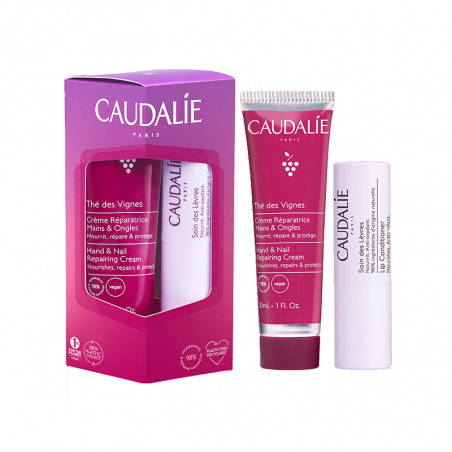 CAUDALIE DUO LABIAL + CREMA MANOS THE DES VIGNES
