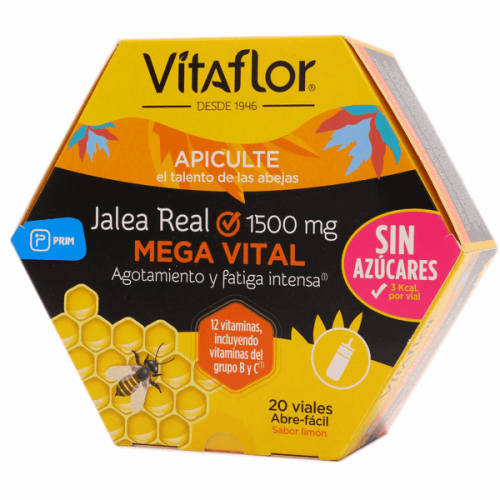 PRIM VITAFLOR JALEA MEGA VITAL S/A 20 VIALES