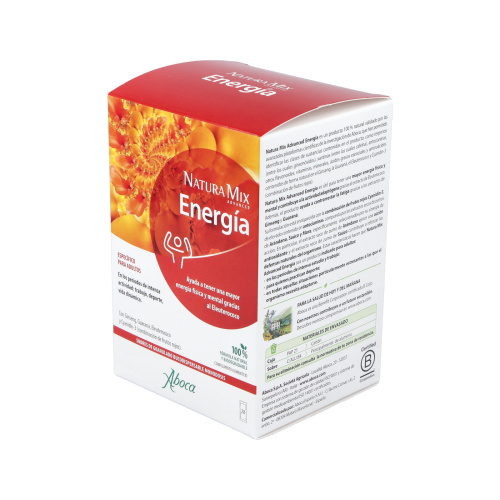 Aboca Natura Mix Advanced Energía 28 Sobres Granulados