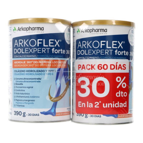 Arkopharma Arkoflex Doloexpert Forte 360º Pack 60 días 2x390g 30% Dto.