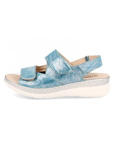 D'torres malena sandal azul plata