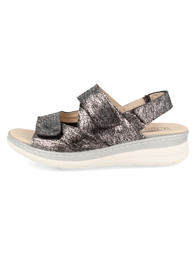 D'torres malena sandal negro plata