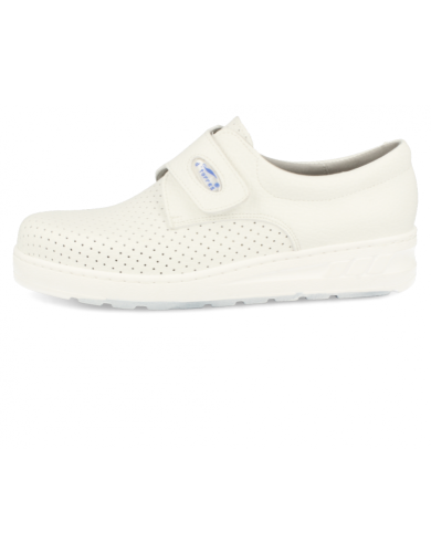 D'torres medic velcro picado blanco 44