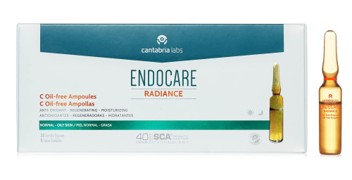 ENDOCARE RADIANCE C OIL-FREE 30 AMPOLLAS