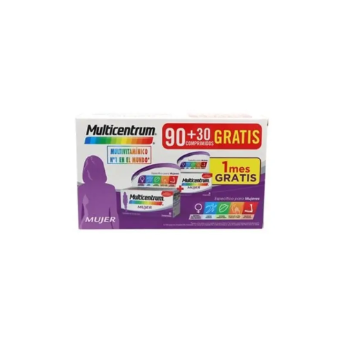 Multicentrum Mujer Pack 90+30 comprimidos