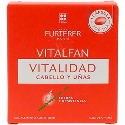 Rene Furterer Vitalfan Vitalidad 30 caps