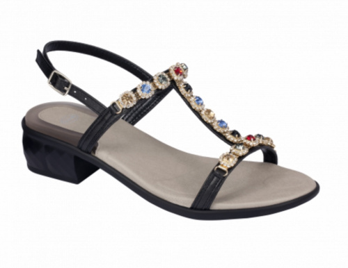 Scholl Floralie Gelactiv Negro T-39