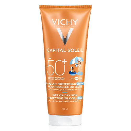 Vichy capital soleil gel wet skin niÑos spf50 200ml