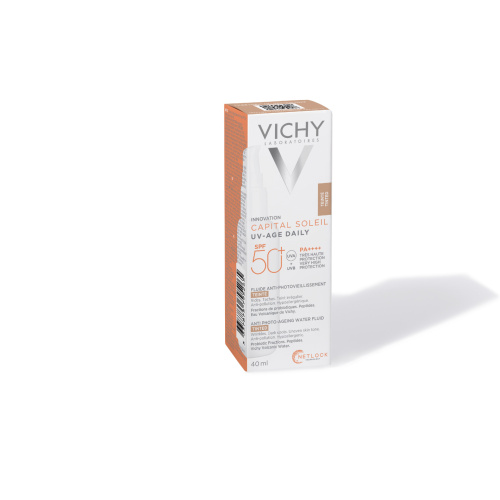 Vichy capital soleil uv age fluido fotoprotector diario color light spf 50 40ml