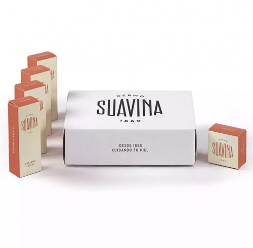 Suavina Pack 04, Suavina Original Bálsamo Labial en Tubo y en Tarro