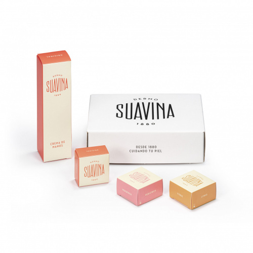 Suavina Pack 08, Bálsamos Labiales y Crema de Manos