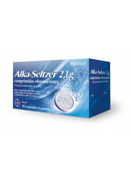 Alka-seltzer 2.1 g 20 comprimidos efervescentes