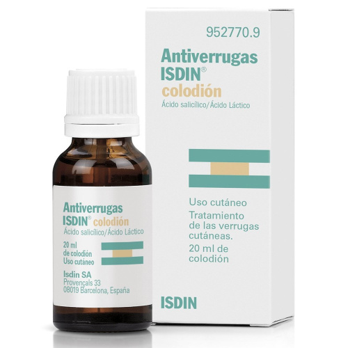 Antiverrugas isdin solucion topica 20 ml