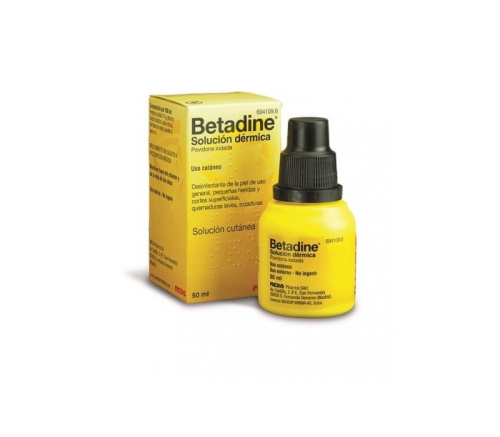 Betadine 10% solucion topica 1 frasco 50 ml