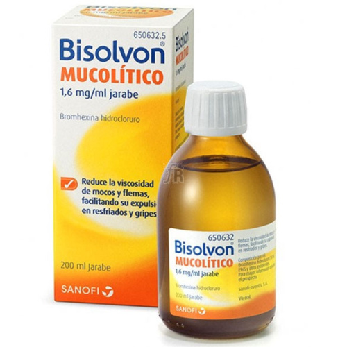 Bisolvon mucolitico 1.6 mg/ml jarabe 200 ml