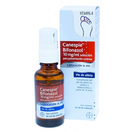 Canespie bifonazol 10 mg/ml solucion topica pulverizador 30 ml