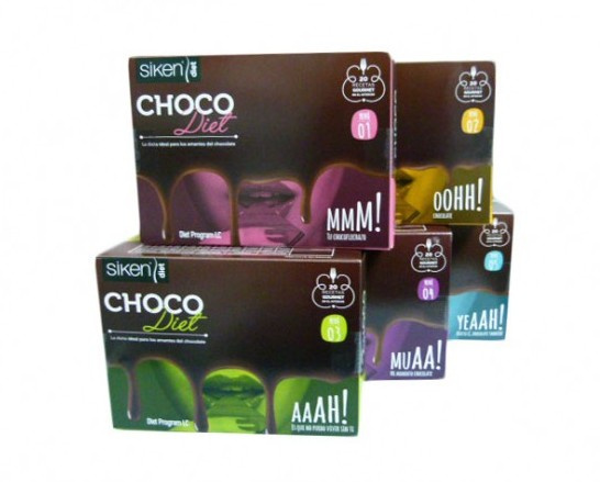 Conozca más los menús Chocodiet de Siken