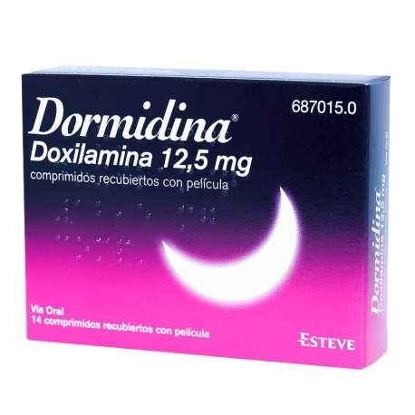 Dormidina 12.5 mg 14 comprimidos recubiertos