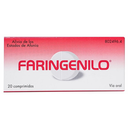 Faringenilo 20 comprimidos para chupar