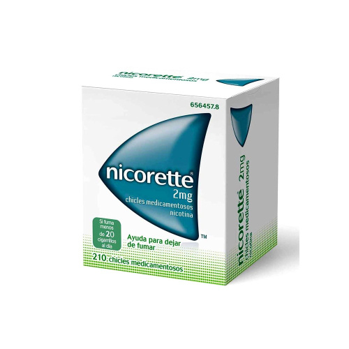 Nicorette 2 mg 210 chicles