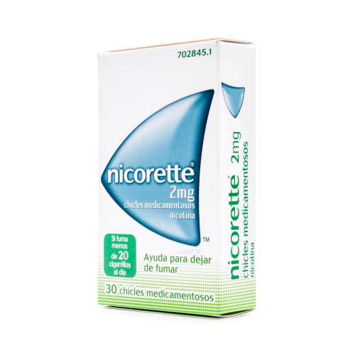 Nicorette 2 mg 30 chicles