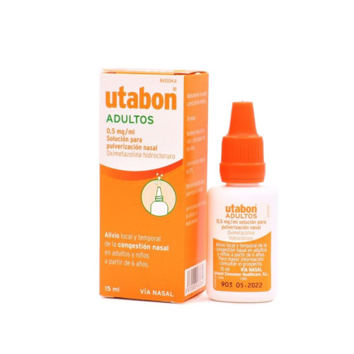 Utabon adultos 0.5 mg/ml nebulizador nasal 15 ml