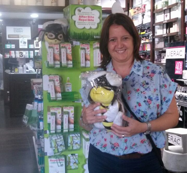 Ya tenemos ganadora Sorteo del abejonejo: nuestra clienta Marta Velasco