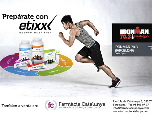 ¿Ya tiene su producto Etixx para la Triatlon Ironman 2015?