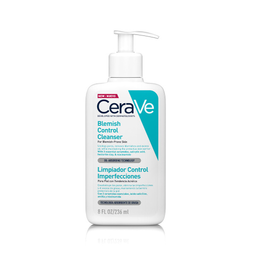 Cerave limpiador control imperfecciones 236 ml              