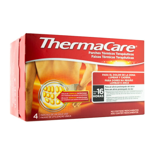 Thermacare parche zona lumbar y cadera  4 u                 