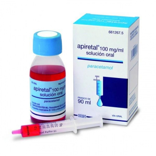 Apiretal 100 mg/ml sol oral 90 ml