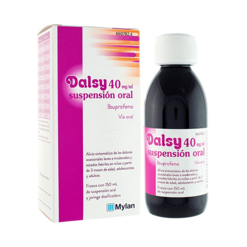 Dalsy 40 mg/ml susp oral 150 ml