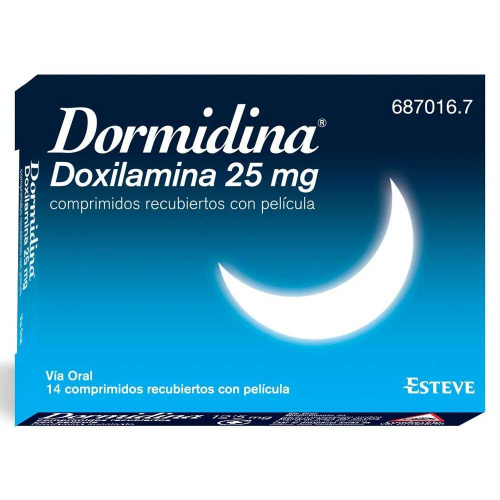 Dormidina 25 mg 14 comp