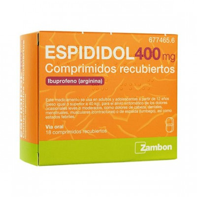 Espididol menta 400 mg 18 comp
